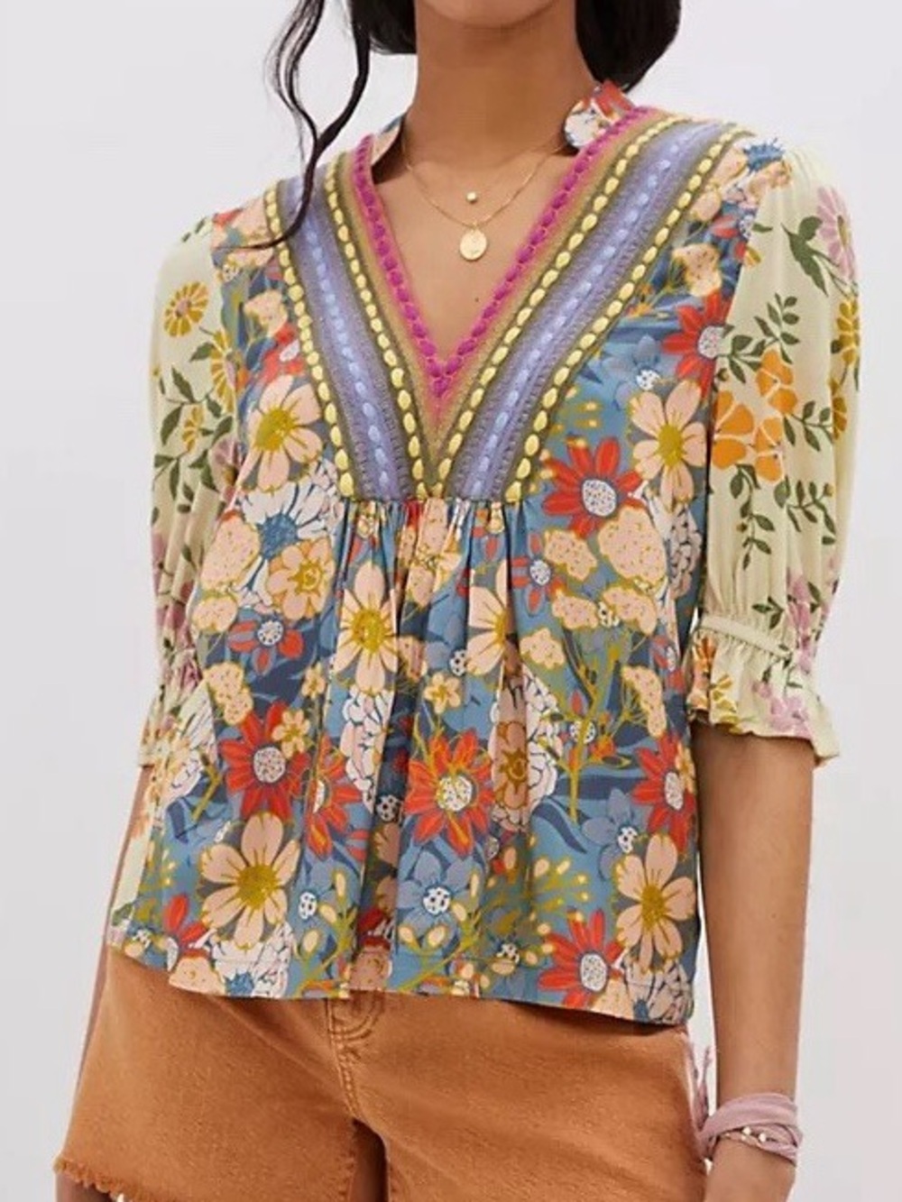 Anthropologie x Bl^nk London Stephanie Blouse